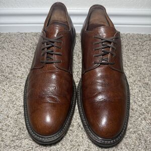 Bacco Bucci Men’s Brown Leather Dress Shoes Size 10.5